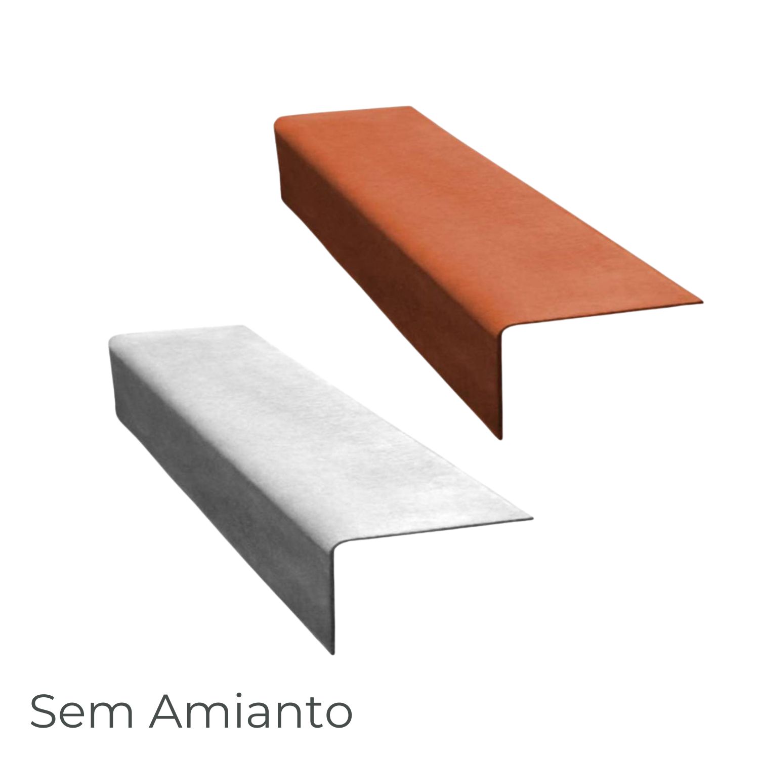 Remate de Cornija em Fibrocimento Telhados e Coberturas Ecolite