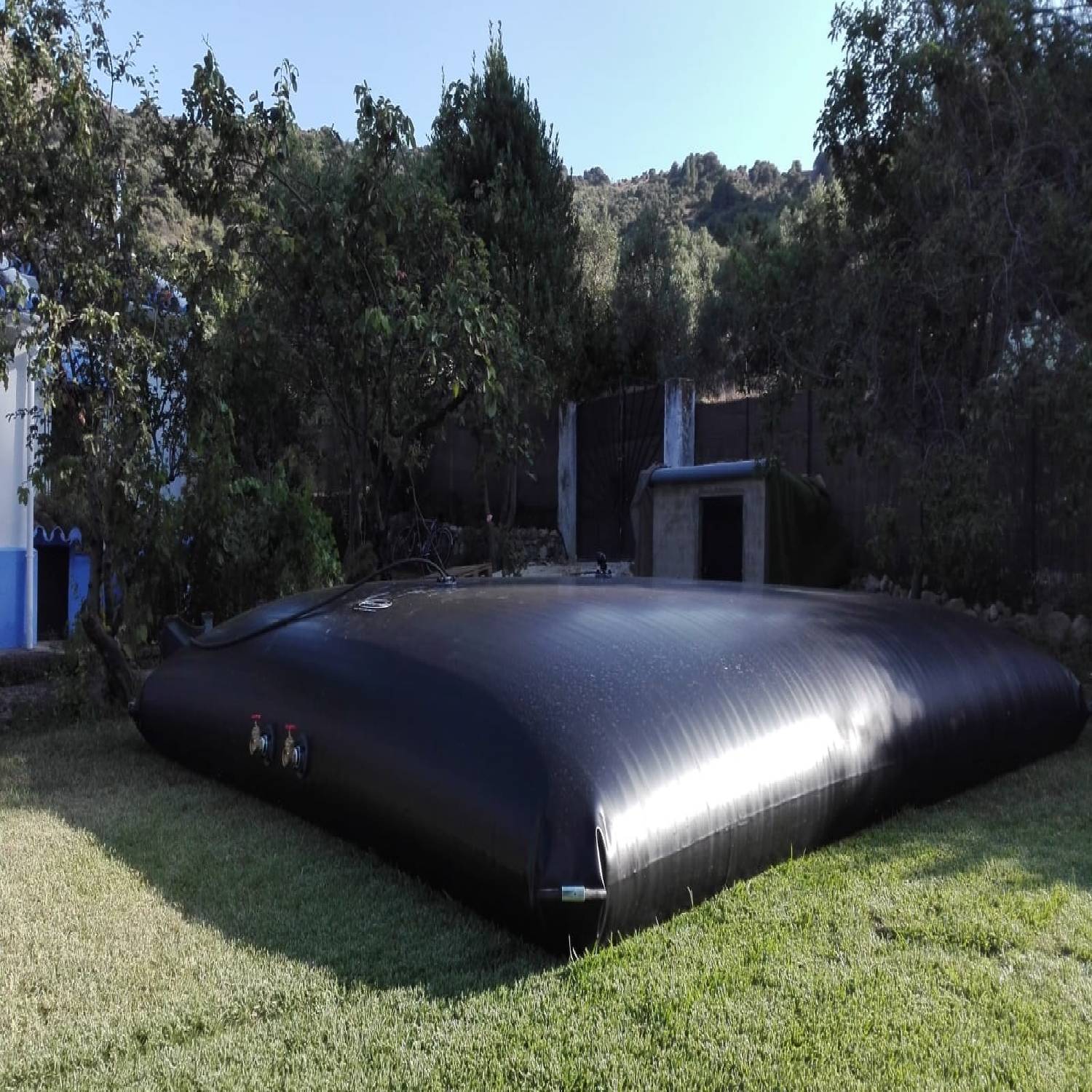 Reservatório Cisterna Flexível Waterlinx de 10 a 500M3 - Rega, Agricultura, Água - 15 m3 - 3,7 m x 6,2 m x 0,95 m