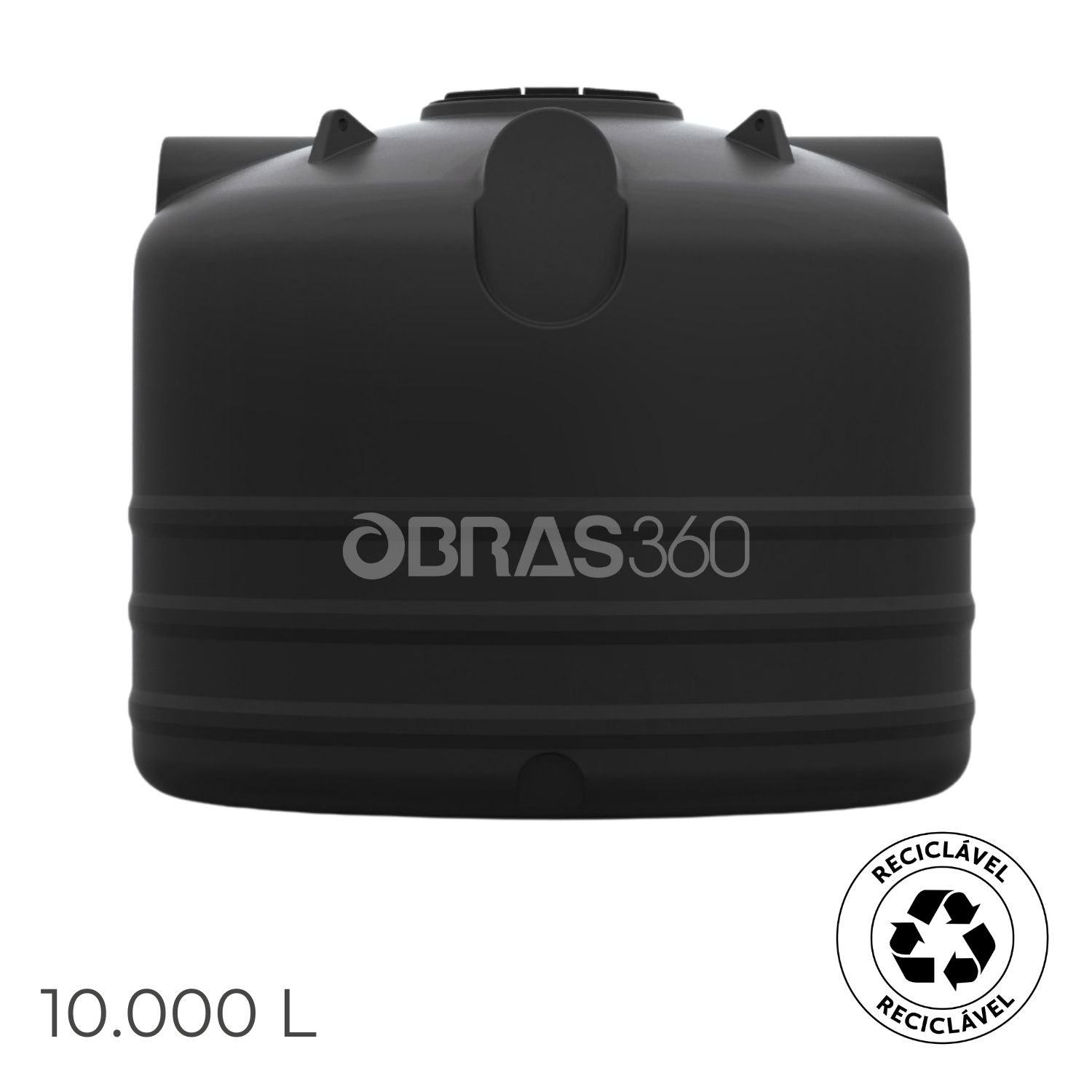 Reservatório Subterrâneo 10.000L Vertical Fossa Rega Água Depósito Aproveitamento