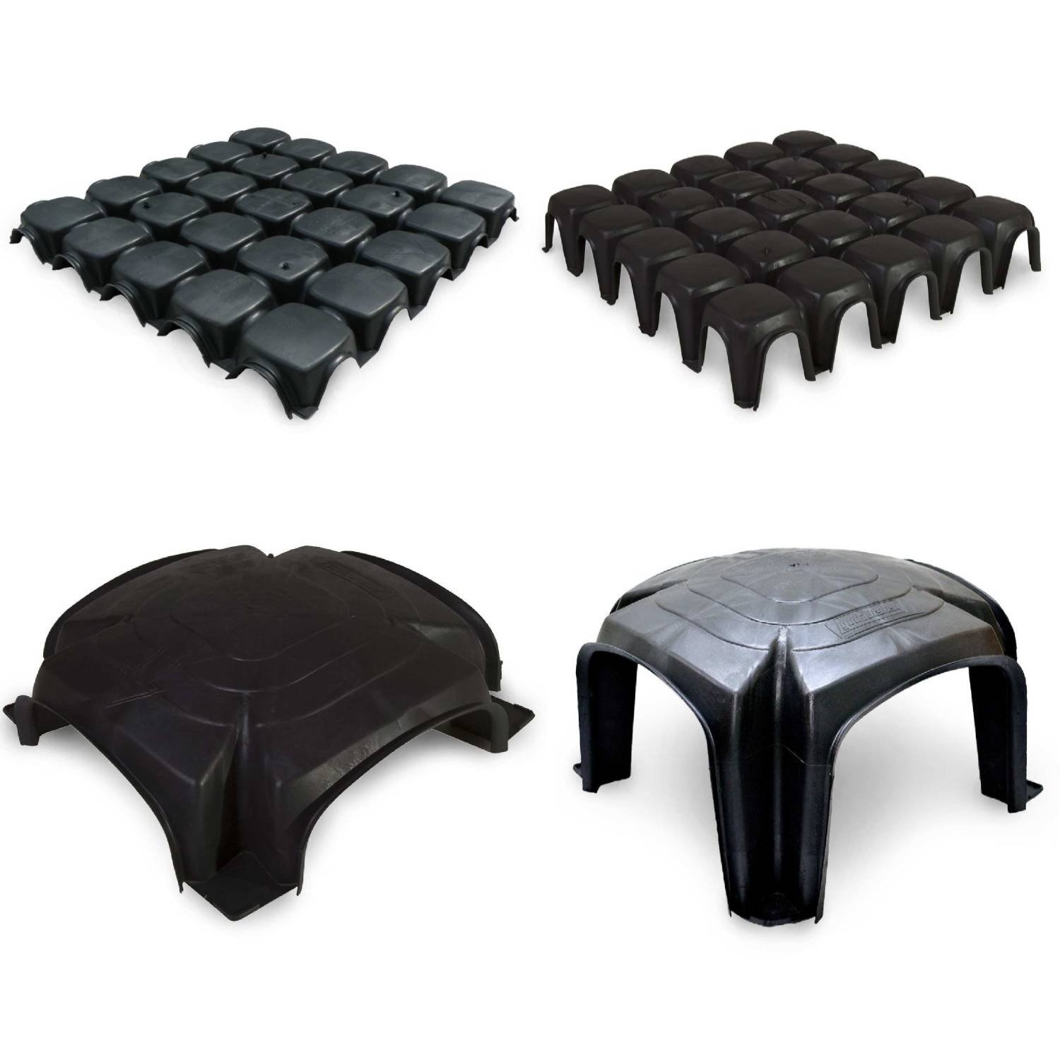 Cofragem Perdida Guttadrytek Mini Polipropileno Reciclado Anti Humidade Anti Gás Radão