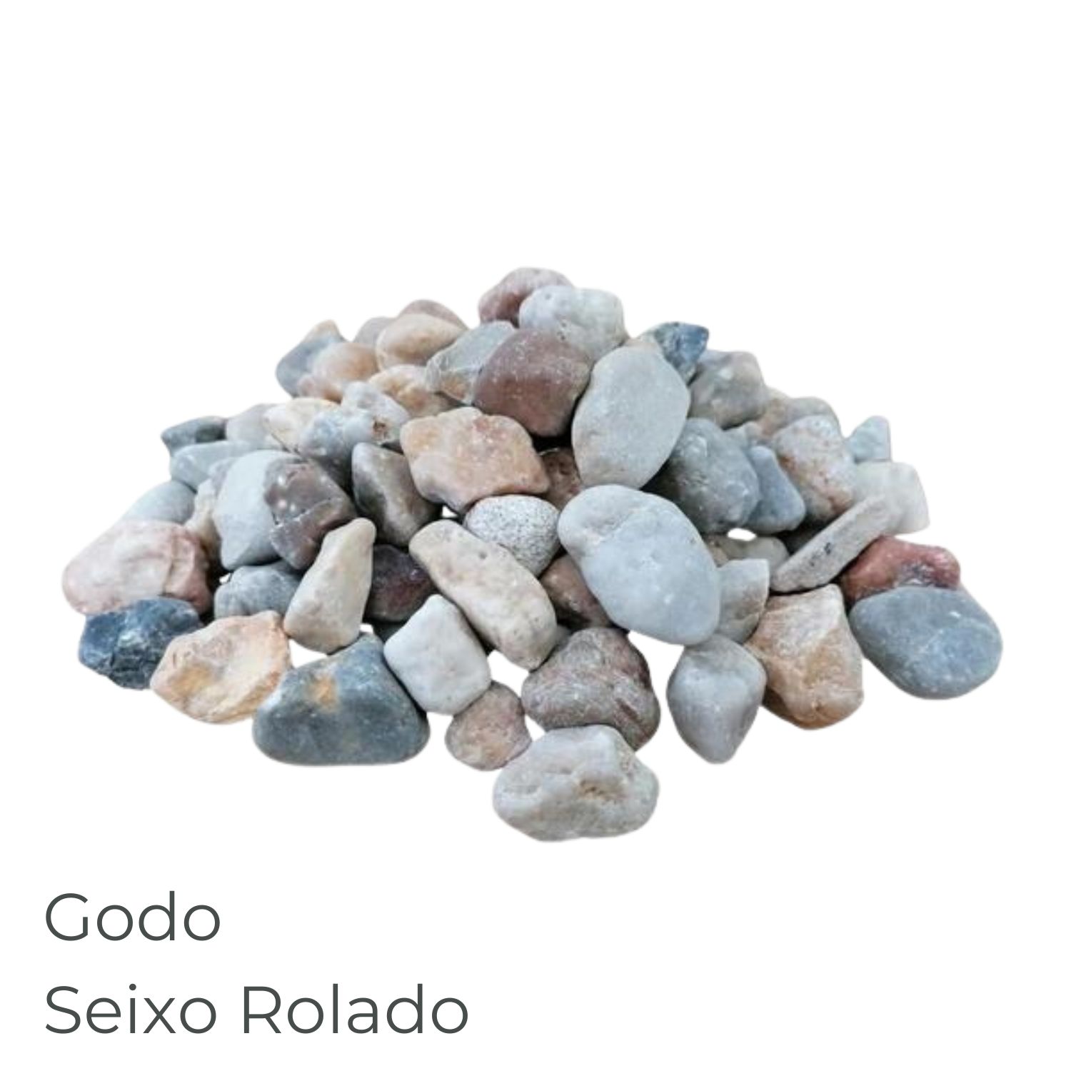 Seixo 15-30 Big Bag 1000 Kg Cobertura Terraço Jardim