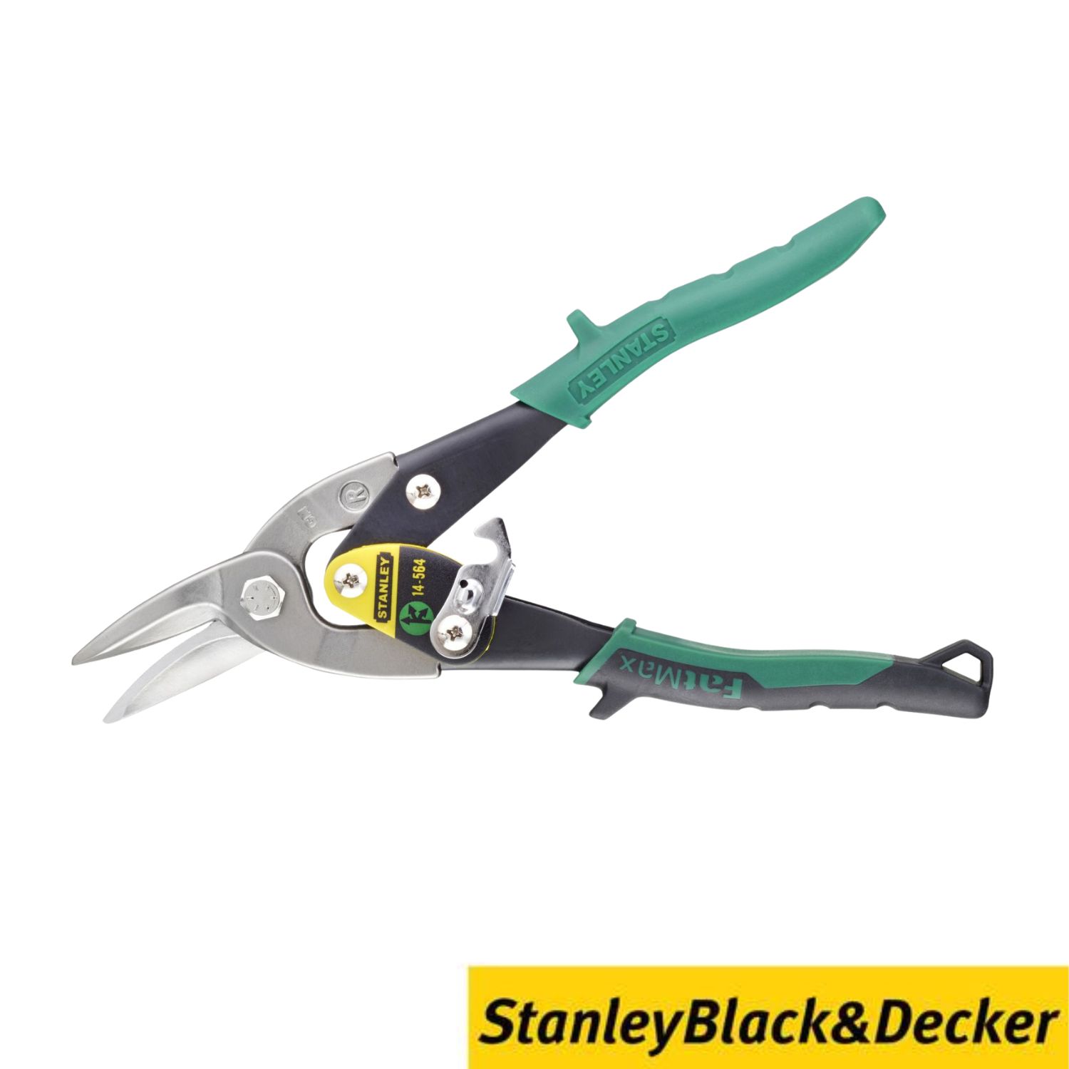 Tesoura de Corte de Chapa Direita 250MM FATMAX Stanley 2-14-564 Alumínio PVC Malha Aço Couro Cobre