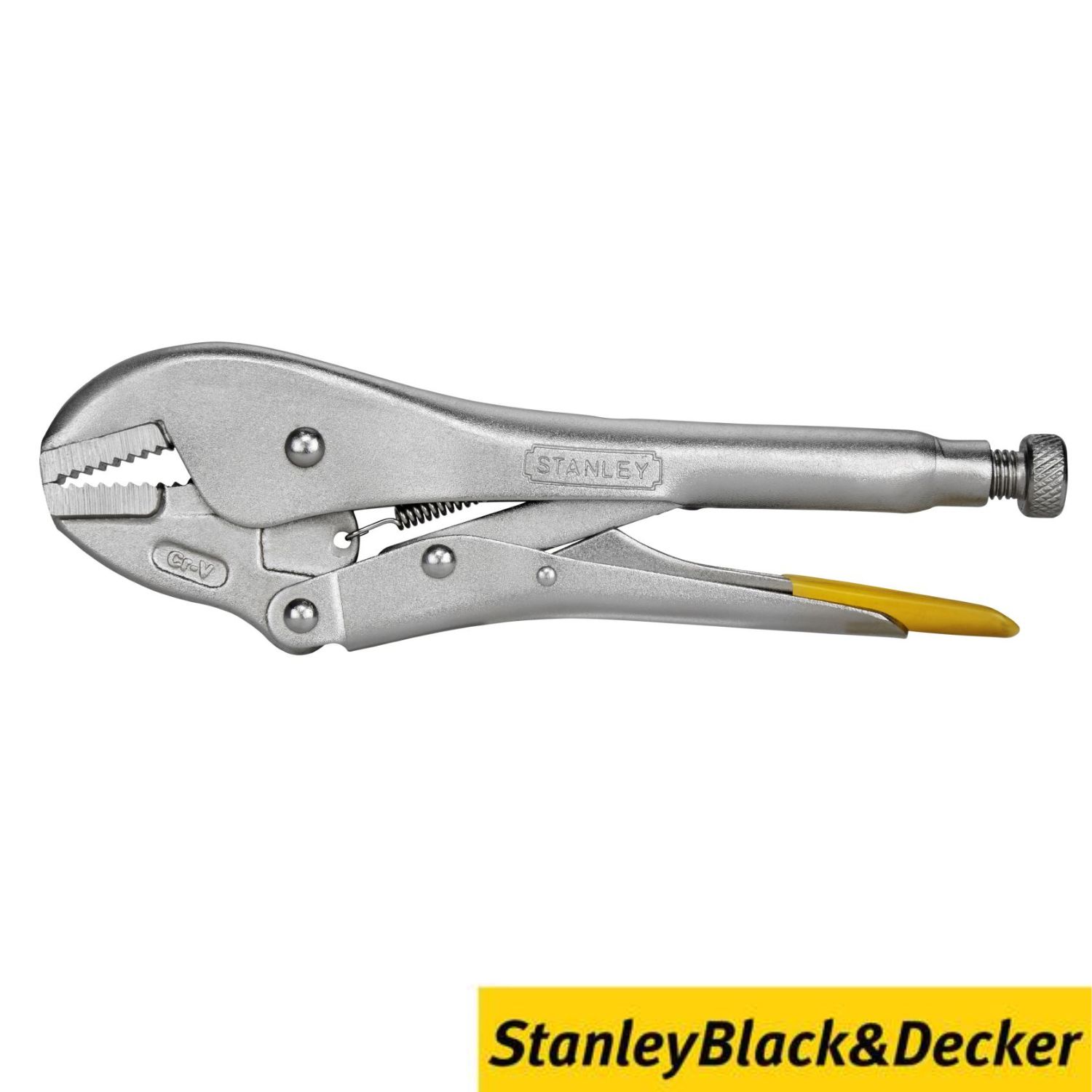 Alicate de Aperto Mandíbula Travável Maxsteel Reta 225MM Stanley 0-84-811
