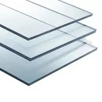 Placa de Vidro Acrílico Transparente 2,05x1,25m Protecção UV