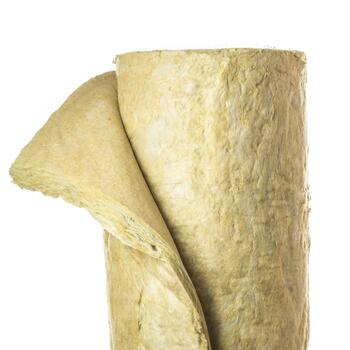 Lã de Rocha Manta Revestida a Véu de Fibra de Vidro Rocterm VF Fachadas Ventiladas (25/30 kg/m3)