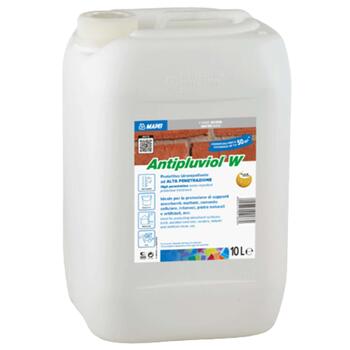 Repelente Água Mapei Antipluviol W 10L Incolor Impermeabilização Muros e Telhados