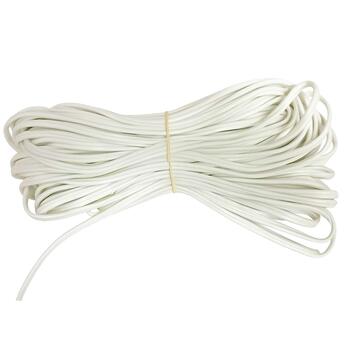 Correia Fixação Flexível 50M Branco Piscinas