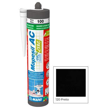 Selante Silicone Mapei Mapesil AC Zero 310ml Resistente Bolor Juntas Dilatação