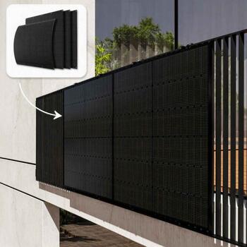 Painel Solar Fotovoltaico Portátil c/ Inversor Plug&Play 800W Montagem Fácil Varanda Autocaravana