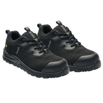 Sapatos de Segurança For Walk Sorraia Preto 0122075 S1PS Fibra Vidro PU ESD SR - EN ISO 20345-2022