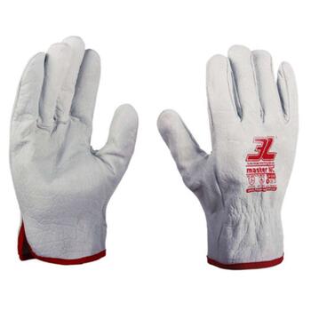 Luvas 3L Master NC GP-016C Natural (1Par) Pele Vaca EN388 EN407 EN ISO 21420:2020