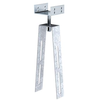 SMC Articulado Gancho Metálico Peça Cume Ripa Sistema Tectum Pro Cobertura Inclinada Lusa Marselha