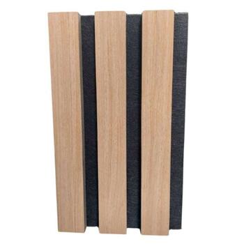 Painel Acústico TecAcustik 270x60x1,8CM Paredes Tetos c/Feltro Absorção Ruído Aéreo Fácil Aplicação