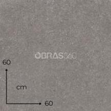 Mosaico Cerâmico Porcelânico Belgravia Grey Mate Esmaltado 60x60cm 1ªEscolha Retificado Pavimento