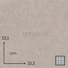 Mosaico Cerâmico Antiderrapante Belgravia Pearl Porcelânico Mate Esmaltado 33,3 x 33,3cm 1º Escolha