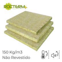 Lã de Rocha Isolamento Térmico Acústico Painel Não Revestido Rocterm Coberlan N 50 (150 kg/m3)