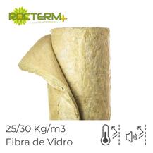 Lã de Rocha Manta Revestida a Véu de Fibra de Vidro Rocterm VF Fachadas Ventiladas (25/30 kg/m3)