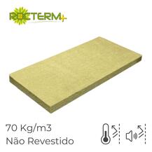 Lã de Rocha Isolamento Térmico Acústico Painel Não Revestido Rocterm PI 70 (70 kg/m3)
