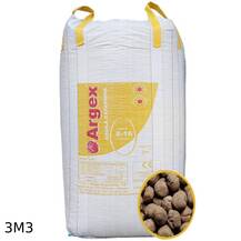 Argila Expandida Argex 8-16 Big Bag 3M3 Isolamento Térmico Acústico Drenagem Jardinagem Decoração