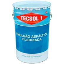 Emulsão Betuminosa TECsol 1 Impermeabilização Primário Muros Suporte Fundações Pintura Humidades