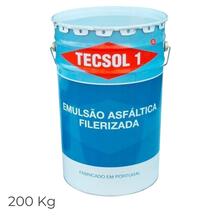 Emulsão Betuminosa TECsol 1 Impermeabilização Primário Muros Suporte Fundações Pintura Humidades