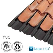 SubTelha PVC 100% Reciclado/Reciclável TECroof CL Telha Canudo 20-23 Impermeabilização