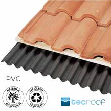 SubTelha PVC 100% Reciclado/Reciclável TECroof Mini Telha Marselha Lusa Universal Francesa Impermeab