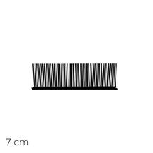 Tapa Pássaros em PVC Preto 0,5MX7CM