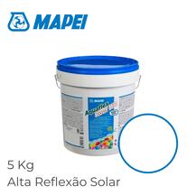Mapei Aquaflex Roof Fiber HR Impermeabilização Varandas Terraços Coberturas Extra Reflexão Solar