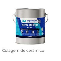 Membrana Elástica New Imper Ms Pro Impermeabilização Pavimentos Coberturas Planas e Inclinadas
