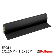Membrana de Impermeabilização Rollgum G EPDM 1/1,2MM - 1,5X20M Solução a Frio