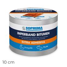 Fita Auto-Adesiva Soprema Imperband Natural 10CM Impermeabilizante Betuminosa Asfáltica