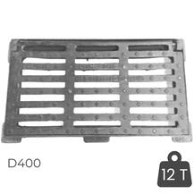 Conjunto Aro + Grelha Sumidouro D400 655X355MM Articulada Anti Roubo Exterior