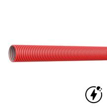 Tubo Corrugado Dupla Parede Vara 6 M Série N Cablagem Vermelho Eletricidade