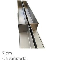 Caixa Inspeção Grelha Oculta Galvanizada 7CM 50X12,3X7CM