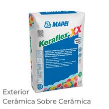 Adesivo Cimentício Polivalente Mapei Keraflex XX Int/Ext  Cerâmica e Pedra Natural - Cimento Cola
