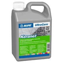 Detergente Concentrado Líquido de Base Ácida Mapei UltraCare Keranet Remoção de Resíduos Cimentícios