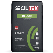 Primário de Aderência SecilTek Redur Red Fix Aplicação Linha REDUR/ISODUR 25KG Interior/Exterior