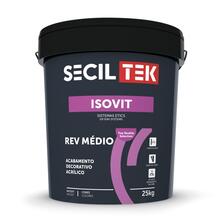 Acabamento Acrílico Decorativo Etics/Capoto SecilTek Isovit Rev Médio 25kg