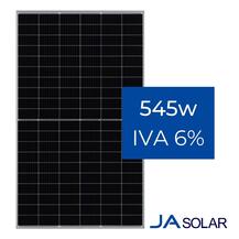 Módulo Fotovoltaico 545W - JASolar MBB Half Cell Module - JAM72S30