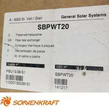 Permutador de Calor de Placas Sonnenkraft SBPWT20 141217