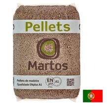 Pellets Saco 15KG 1ª Qualidade A1 6MM Aquecimento Recuperador Calor Salamandra Caldeira