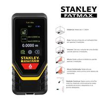 Medidor Laser 50m Bluetooth Stanley Fatmax