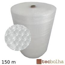 Plástico Bolha de Ar TecBolha Rolo 150 m2 (150mX1m) Embalamento Proteção Transporte