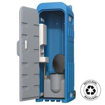 WC Sanitário Portátil Químico Standard c/ Rodas Obra Provisório Estaleiro