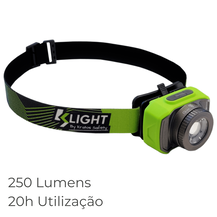 Lanterna Cabeça Rainbow 2 Headlamp HL1000200, até 20h de Utilização, 250 Lumens, Li-Po Bateria