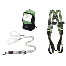 Kit Arnês + Cabo com Absorsor + Mochila Kratos FA8000500 Trab. Ocasionais, Anti-queda, Leve, Prático
