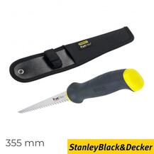 Mini Serrote FATMAX 355MM + Estojo Cordura Stanley 2-20-556 Placas Gesso, Madeira, Plástico