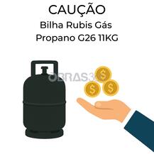 Caução para Bilha Rubis Gás Propano G26 11KG