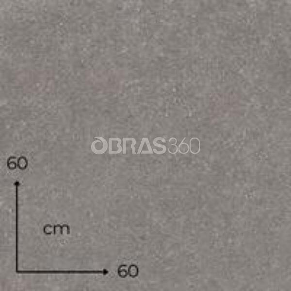 Mosaico Cerâmico Porcelânico Belgravia Grey Mate Esmaltado 60x60cm 1ªEscolha Retificado Pavimento